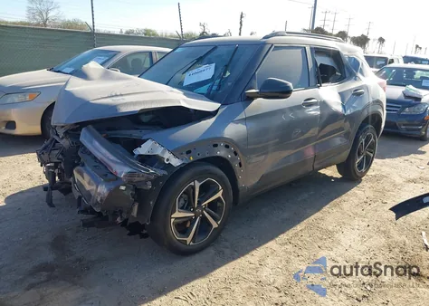 2021 Chevrolet Trailblazer Fwd Rs from USA, damaged, VIN KL79MTSL2MB051365